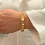 دستبند النگویی ونکلیف طلایی - مدل