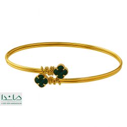 دستبند بنگل ونکلیف سبز