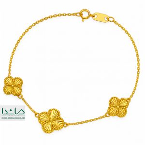 دستبند ونکلیف 3 گل تراش