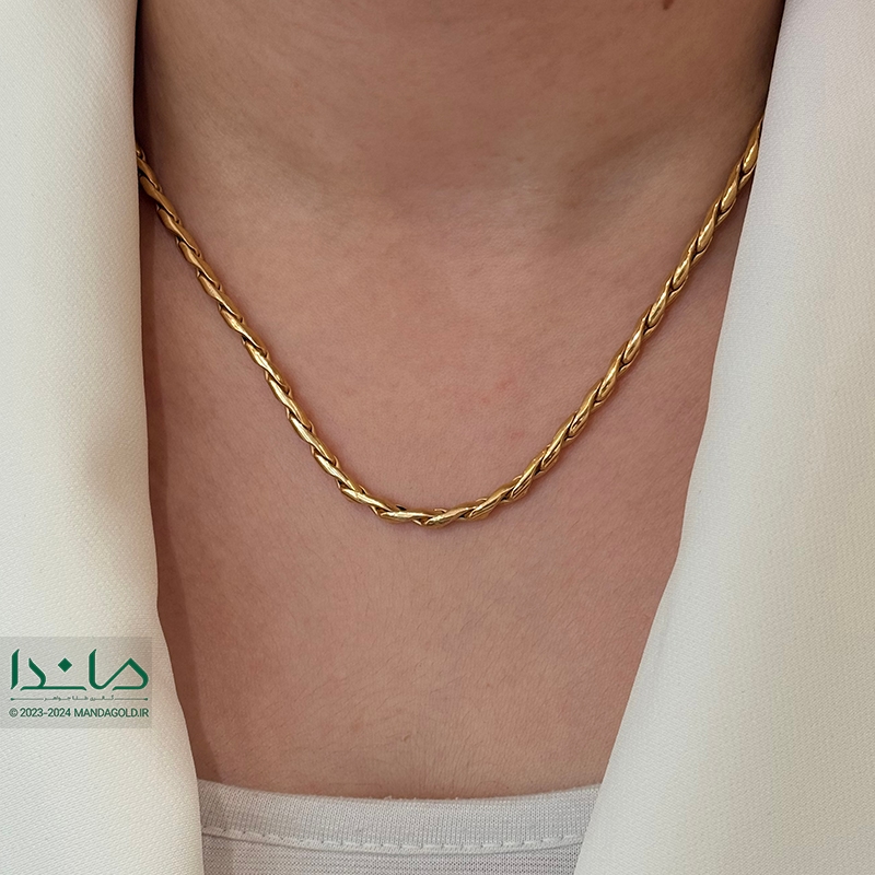 گردنبند پیچی - مدل گردنبند پیچی - مدل