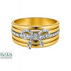 انگشتر پاپیونی تراش