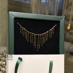 گردنبند شرابه - نمای داخل جعبه