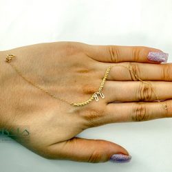 دستبند هرمس طلا طنابی