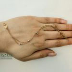 دستبند طلا 4 حلقه ظریف