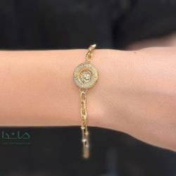دستبند طلا ورساچه