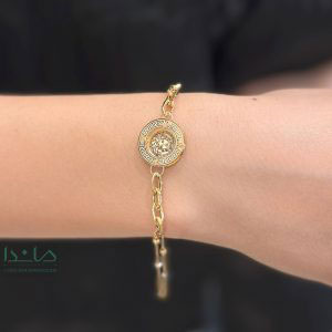 دستبند طلا ورساچه