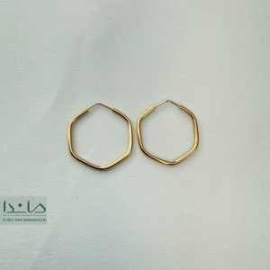 گوشواره هندسی 6 ضلعی