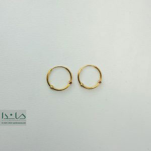 گوشواره هندسی البرنادو دایره - ریز