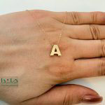 گردنبند حرف A