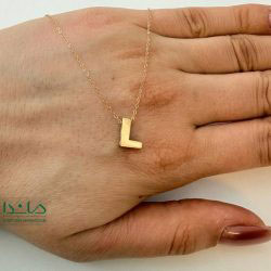 گردنبند حرف L