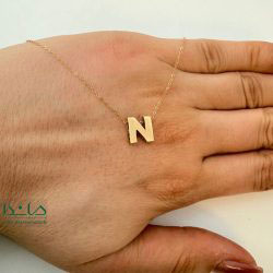 گردنبند حرف N