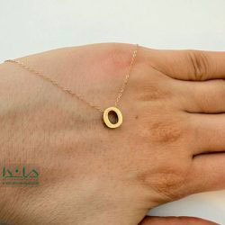 گردنبند حرف O