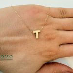 گردنبند حرف T