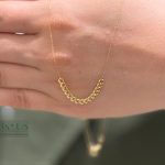 گردنبند کارتیه تک پلاک