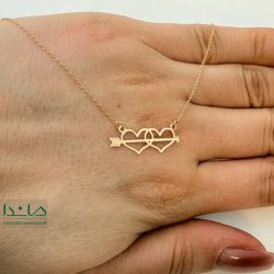 گردنبند متصل قلب و کمان