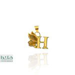 آویز سه بعدی حروف الفبای انگلیسی پروانهای - حرف H