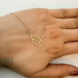 گردنبند متصل هندسی هفتی