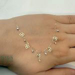 گردنبند تراش 4 گل - کد 04