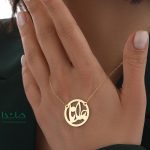 گردنبند متصل جانان - مدل