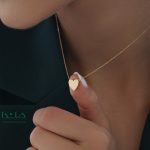 گردنبند قلب ریخته - مدل