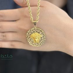 آویز طلا ورساچه - کد 01