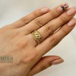 انگشتر تراش طرح کارتیه