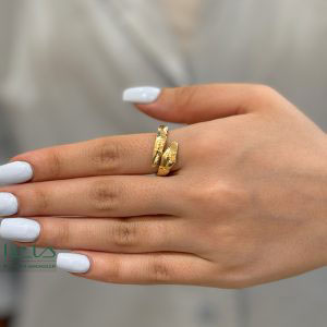 انگشتر طلا ماری - بولگاری