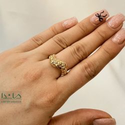 انگشتر طلا تراش لیا