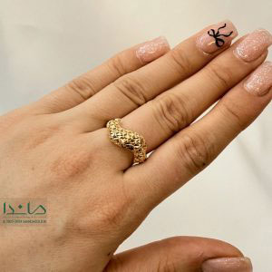 انگشتر طلا تراش لیا