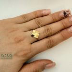 انگشتر طلا دفورمه