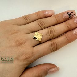 انگشتر طلا دفورمه