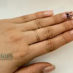 انگشتر طلا دولاین
