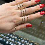 انگشتر طلا رینگ ساده