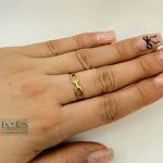 انگشتر طلا زنجیری