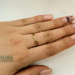 انگشتر طلا زنجیری