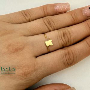 انگشتر طلا گربه