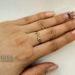 انگشتر طلا لاو