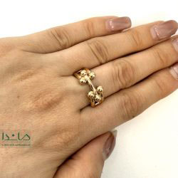 انگشتر تیفانی دو پلاک