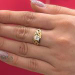 انگشتر سولیتر طنابی