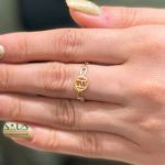 انگشتر تیفانی مدل فندی