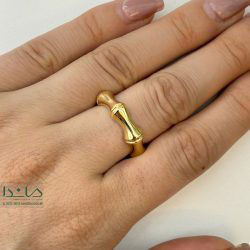 انگشتر مینیمال شنی