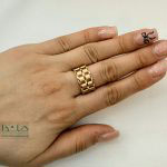 انگشتر طلا رولکس طلایی