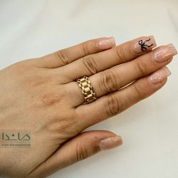 انگشتر طلا رولکس طلایی ظریف