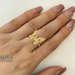 انگشتر پروانه تراش