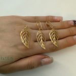 نیمست طلا برگی