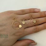 نیمست طلا دایره ایی