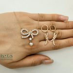 نیمست طلا پاپیونی