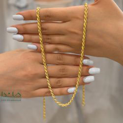 گردنبند سرویس طنابی